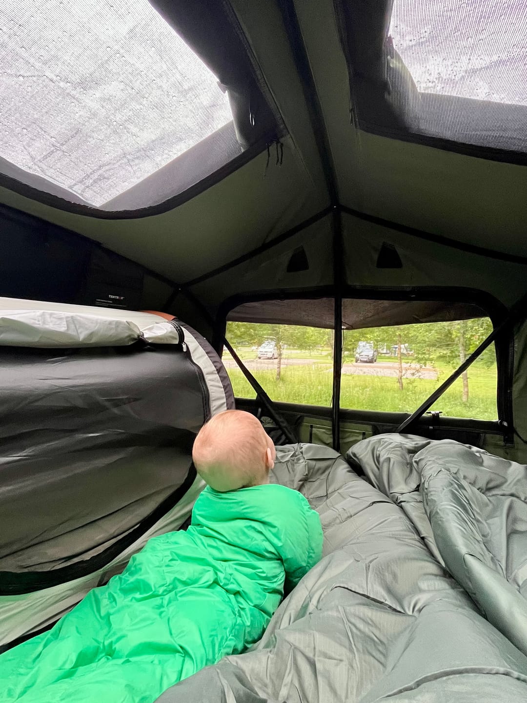 Customer photo review of Little Mo Baby Sleeping Bag (6-18 months)
