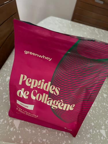 Customer photo review of Peptides de Collagène PEPTAN®