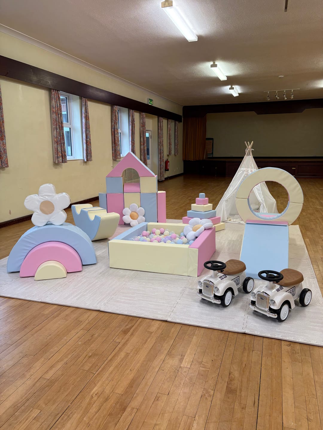 Customer photo review of Maxi Castle Block Sets - Pastel Trio