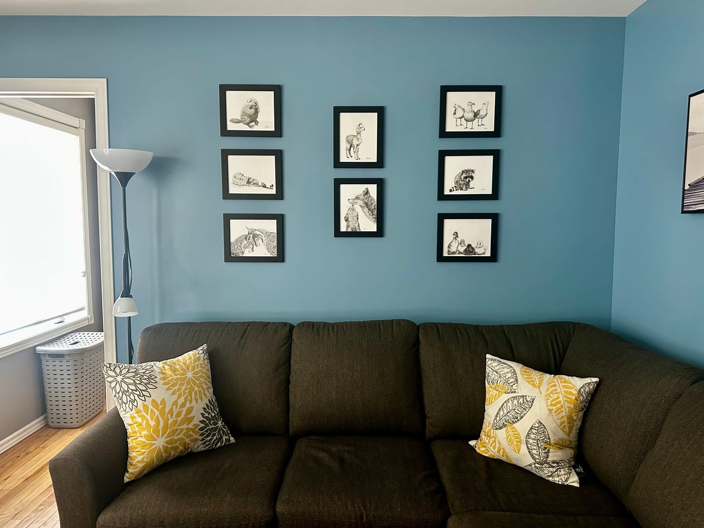Customer photo review of Lynx in love illustration - "Social Animal" Collection