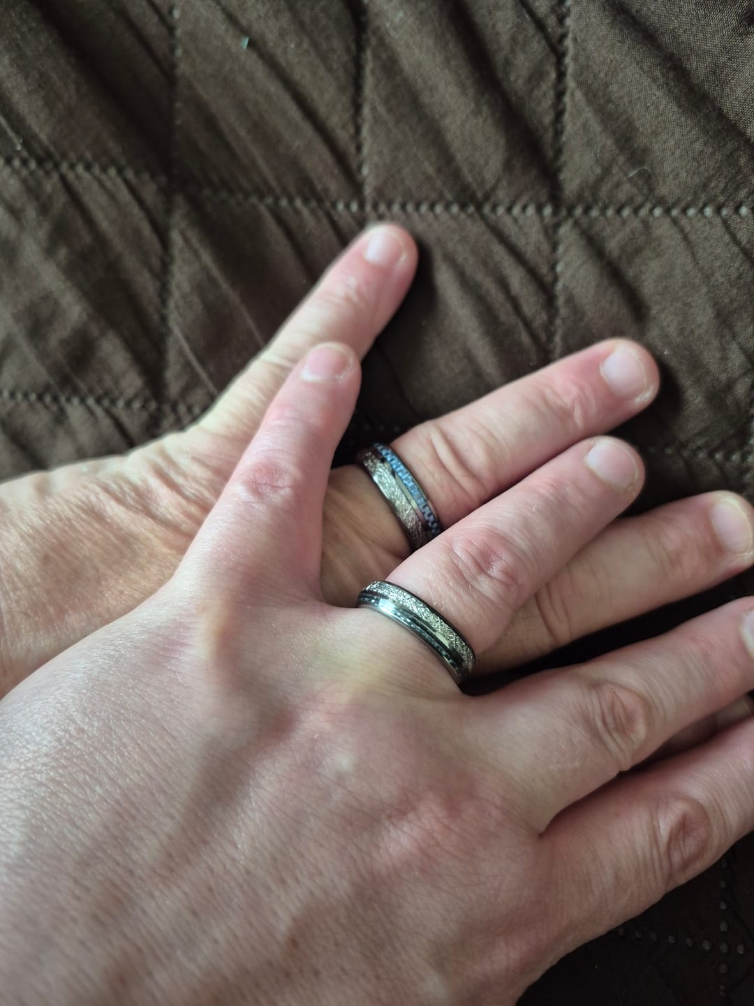 Customer photo review of Engrave Your Ring