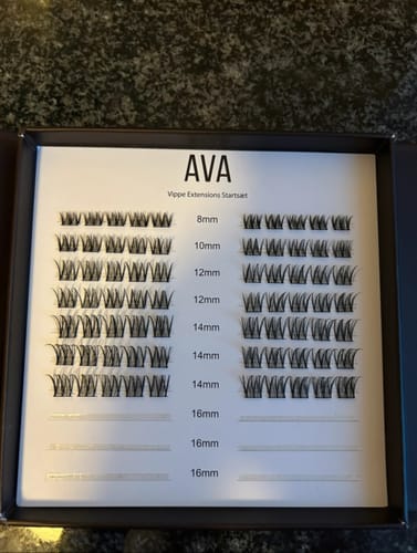 Customer photo review of Ekstra Sæt Vippe Extensions