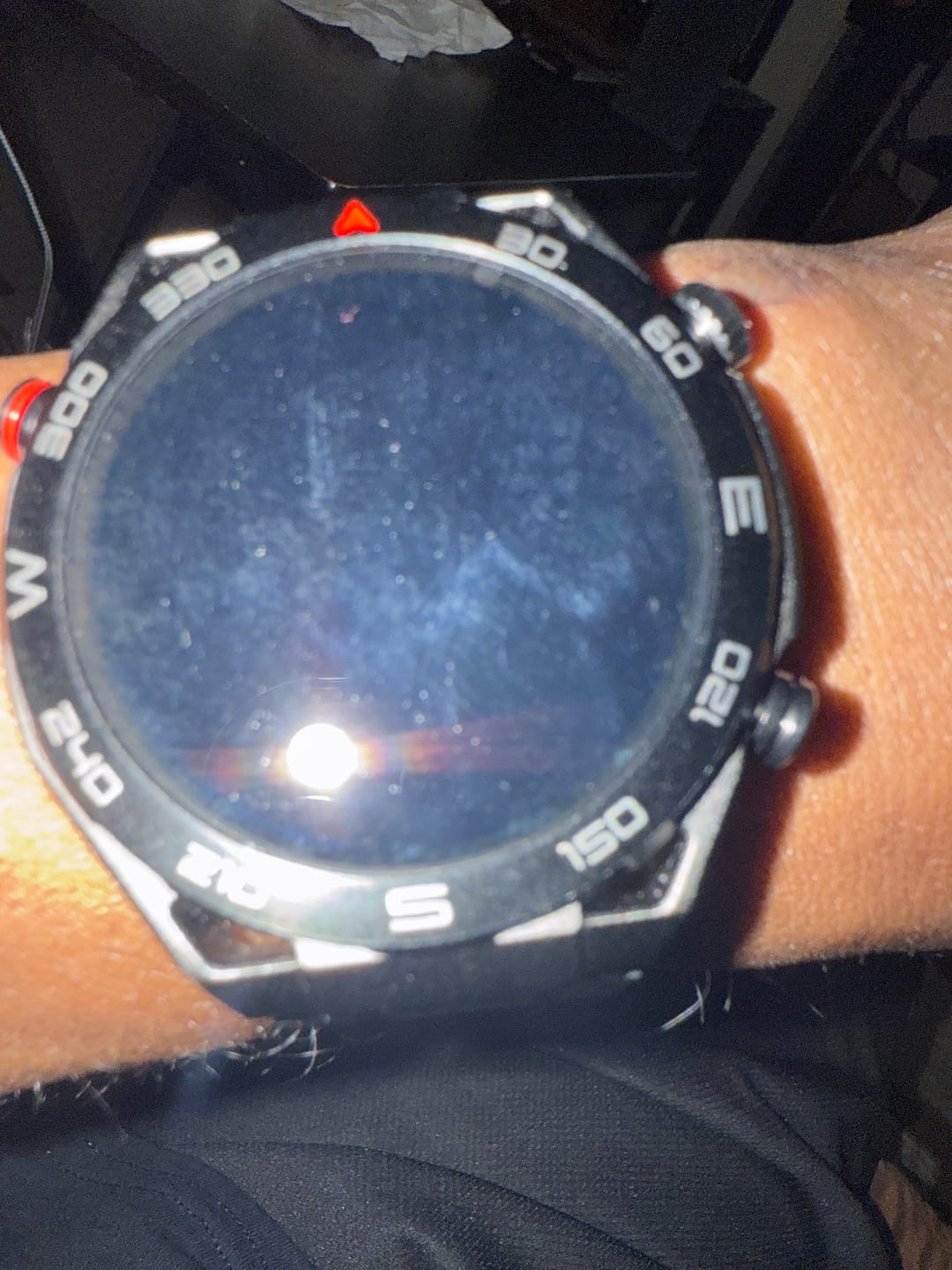 Customer photo review of Fitaos Max 1 Blood Glucose & ECG Smartwatch - Body Temp Health Tracker