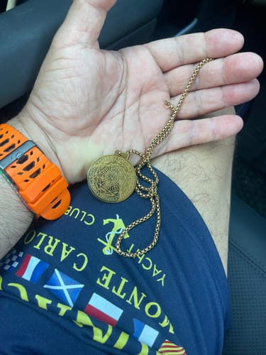 Customer photo review of Collana "Sigillo dei Sette Arcangeli"
