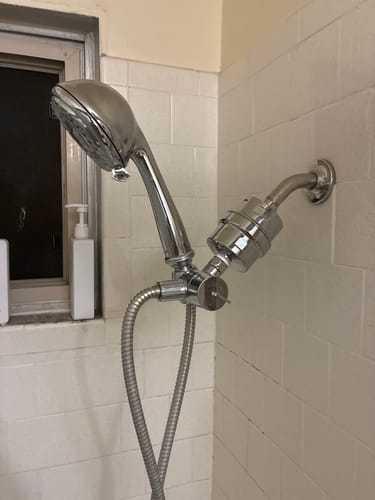 Customer photo review of Shower Head Filter