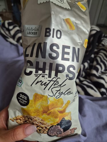 Customer photo review of Bio Linsen Chips Trüffel-Style