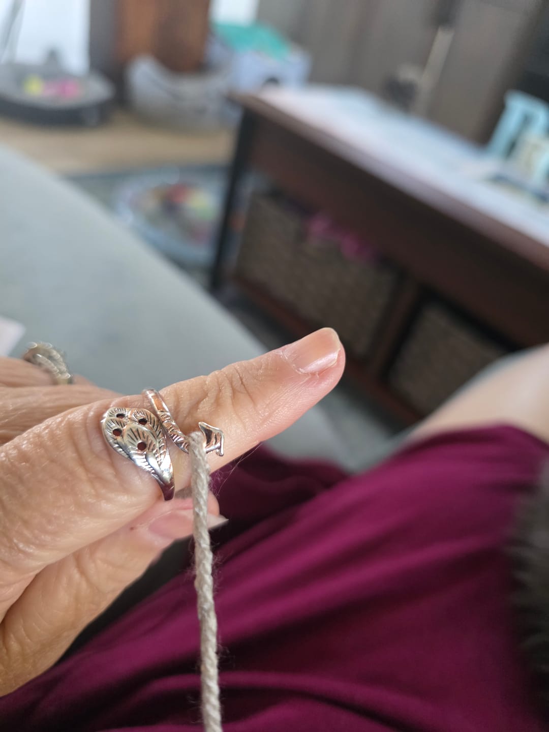 Customer photo review of Crochet Rings (Free, just pay for shipping)