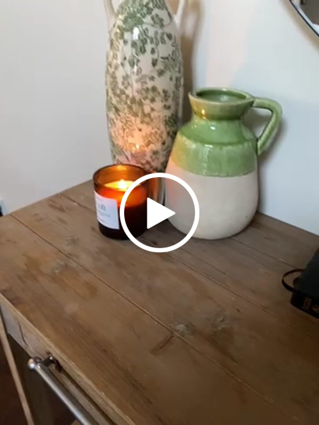 Customer video review of Loft Candle