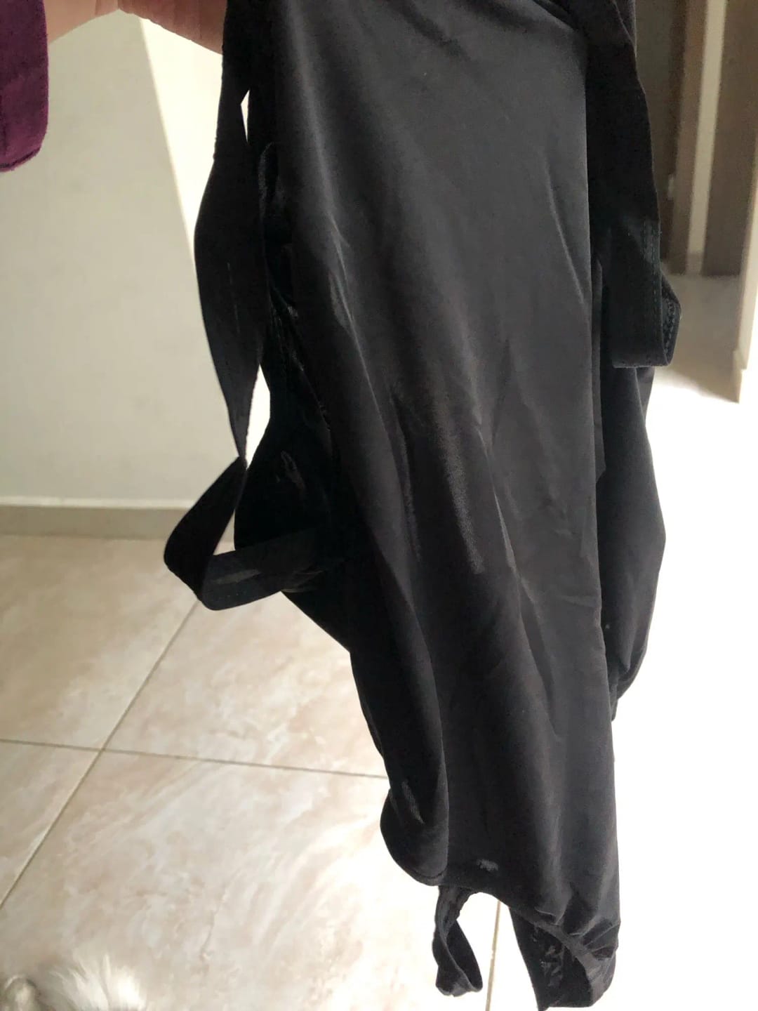 Customer photo review of Halo Ring Crotchless Bodysuit
