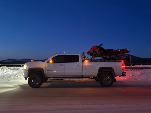 Customer photo review of Universal 2" Air Suspension Spacer Kit (HP10152)