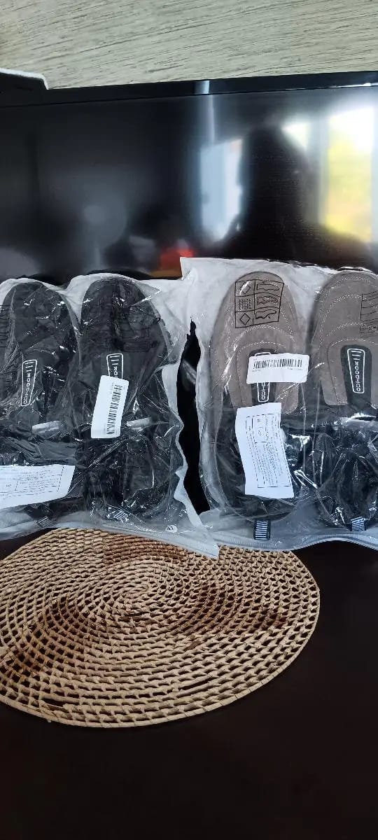 Customer photo review of Early Summer 49% Off🔥 Men's Waterproof Orthopedic Slip-on Walking Shoes