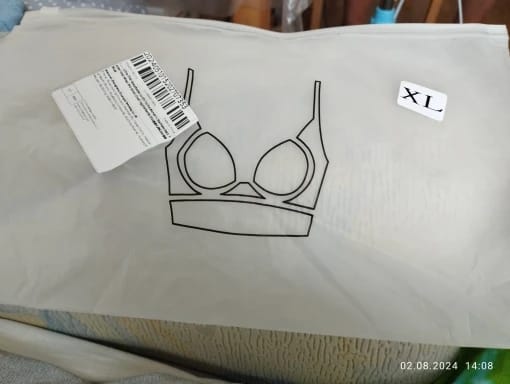 Customer photo review of Breeze Silk Halter Bra