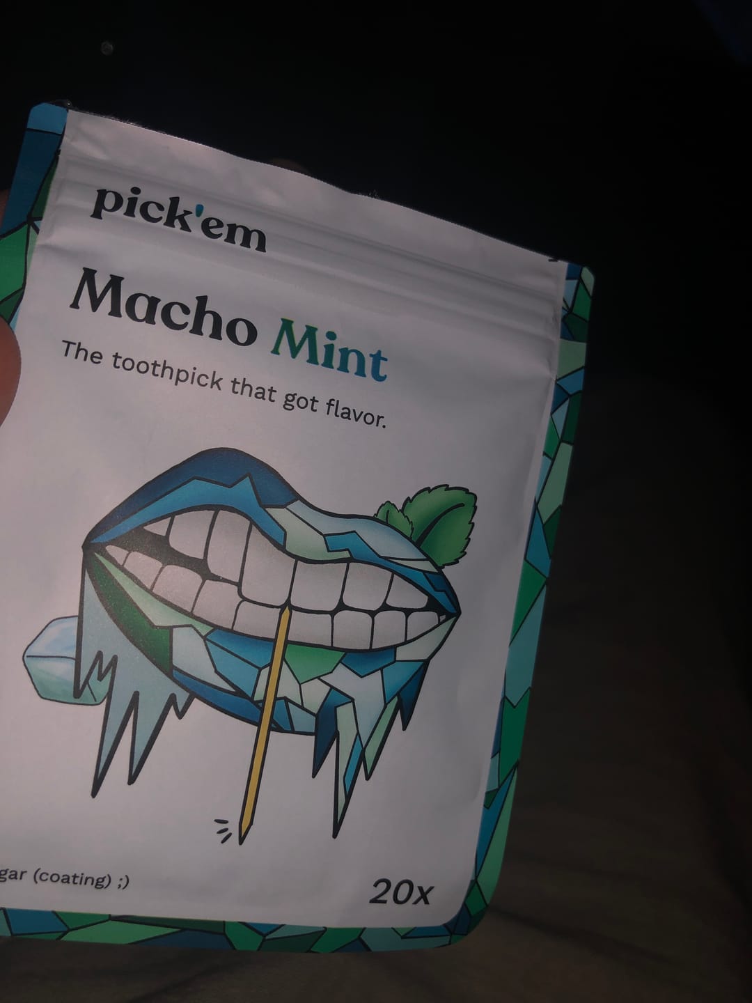Customer photo review of Macho Mint 3-Pack