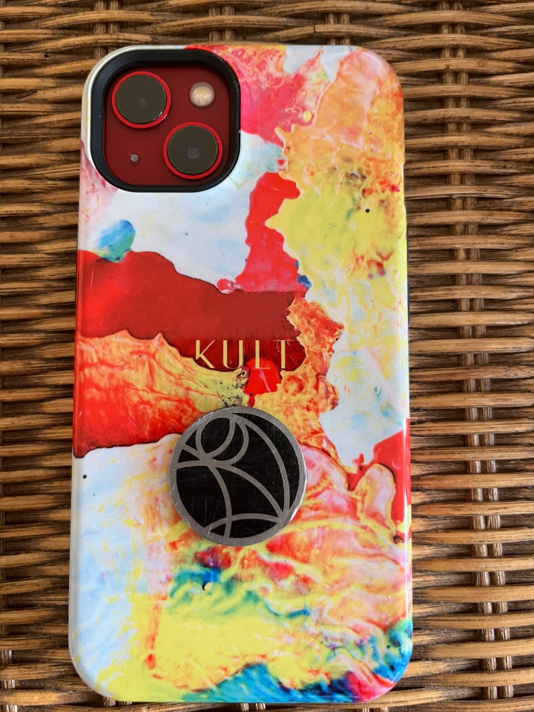 Customer photo review of Vibrant Rush Phone Case