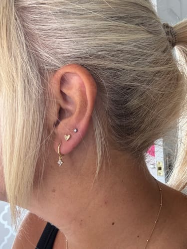 Customer photo review of Lucky Charm White/Gold