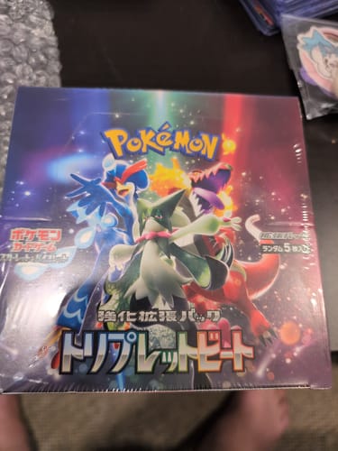 Customer photo review of Pokemon Triplet Beat Booster Box sv1a
