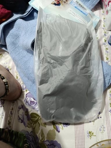 Customer photo review of Breeze Silk Halter Bra