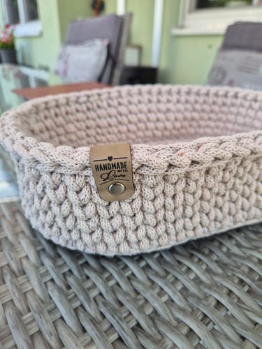 Customer photo review of Label-Set "Made with Love" - Label aus Kunstleder - SLC001