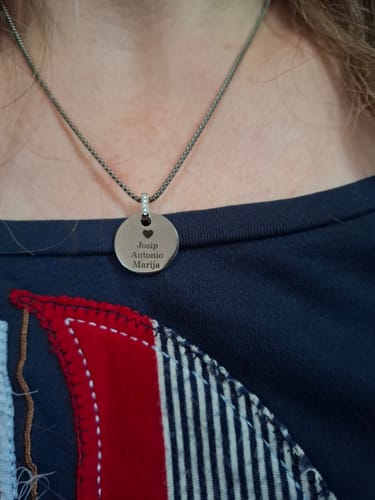 Customer photo review of Necklace: Stellar Names