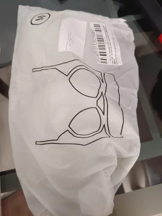 Customer photo review of Breeze Silk Halter Bra