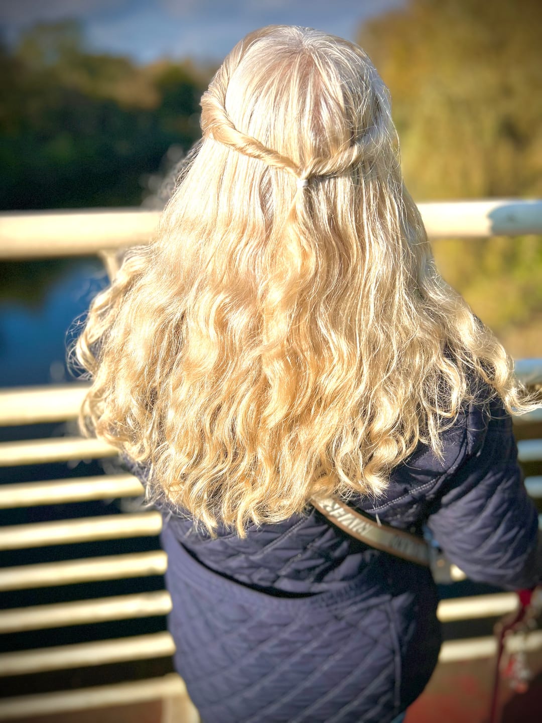 Customer photo review of Flaxseed & Kalahari Melon Curl Defining Custard