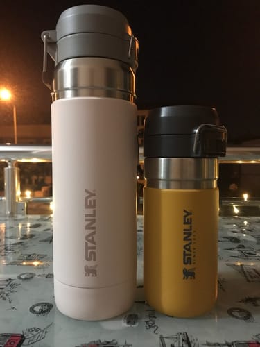 Customer photo review of Stanley The Quick Flip Su Şişesi Rose Quartz 1.06 L