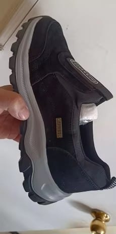 Customer photo review of Early Summer 49% Off🔥 Men's Waterproof Orthopedic Slip-on Walking Shoes