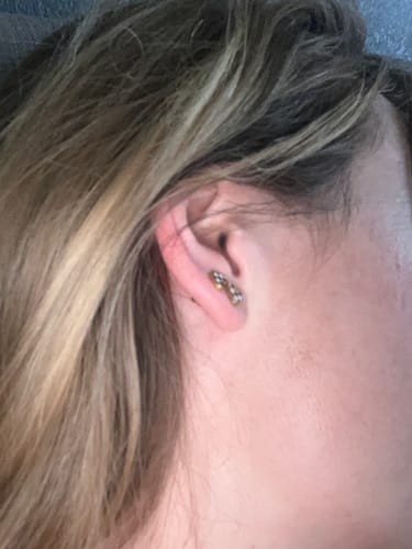 Customer photo review of Checkered Heart