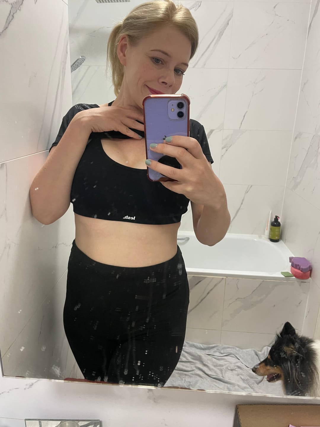Customer photo review of LESH FREEFLO 2.0 LEAKPROOF NURSING BRA