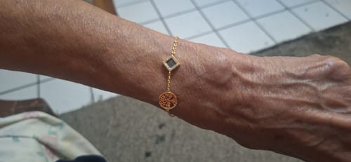 Customer photo review of Tree of Life Bracelet