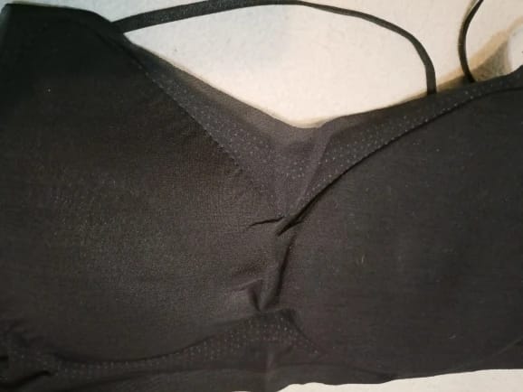 Customer photo review of Breeze Silk Halter Bra