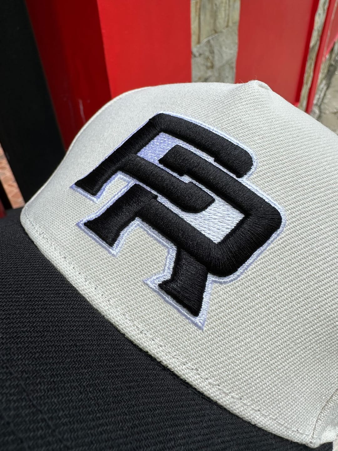 Customer photo review of Puerto Rico Heritage Cream Snapback Cap