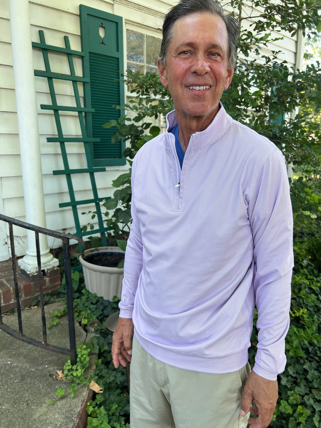 Customer photo review of Luxe 1/4 Zip - Sale