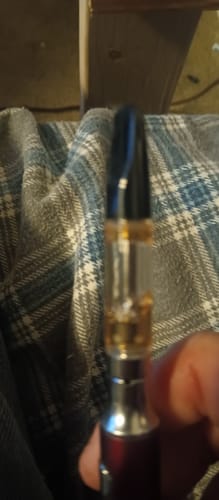 Customer photo review of 1 Gram THC-A Blend Vape Cartridge | Wedding Cake - Indica