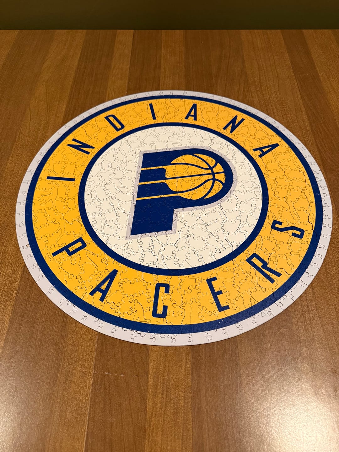 Customer photo review of Indiana Pacers™ - Wooden Puzzle