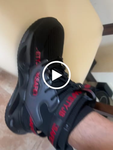 Customer video review of Maven Comfortable Steel Toe Work Shoes