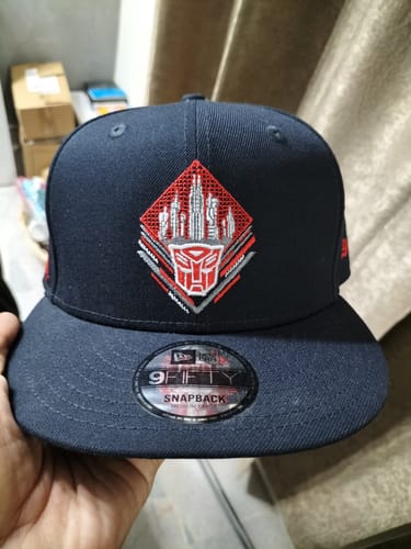 Customer photo review of 9FIFTY New Era x Transformers One Autobot Navy Snapback