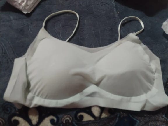Customer photo review of Breeze Silk Halter Bra