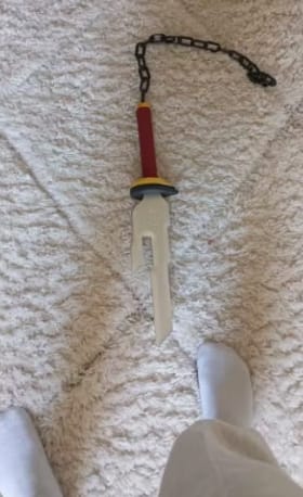 Customer photo review of Inverted Spear of Heaven 45 cm