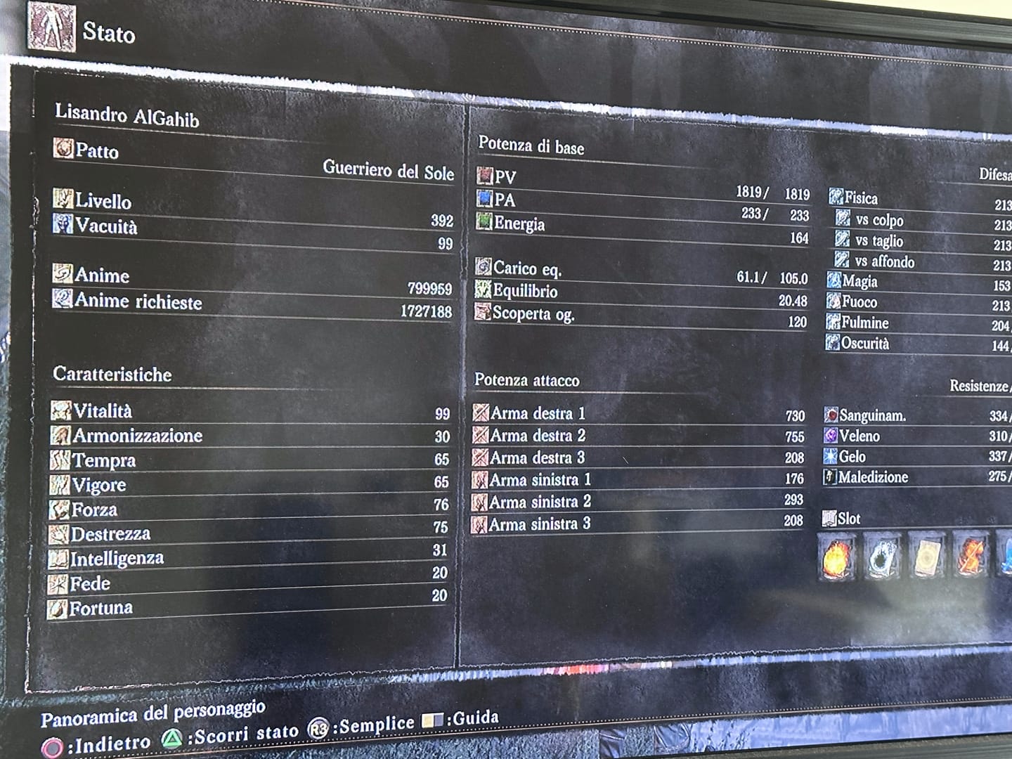 Customer photo review of Dark Souls 3 Items & Souls