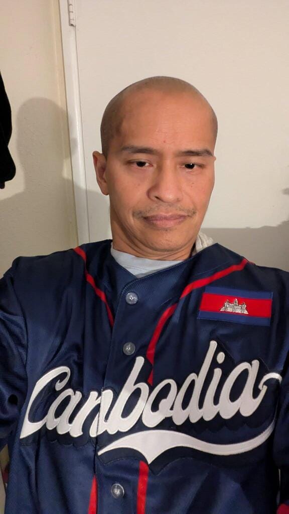 Customer photo review of Cambodia Heritage Custom Baseball Jersey