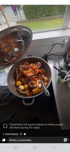Customer photo review of Seafood Butter Seasoning (Crack and Co)