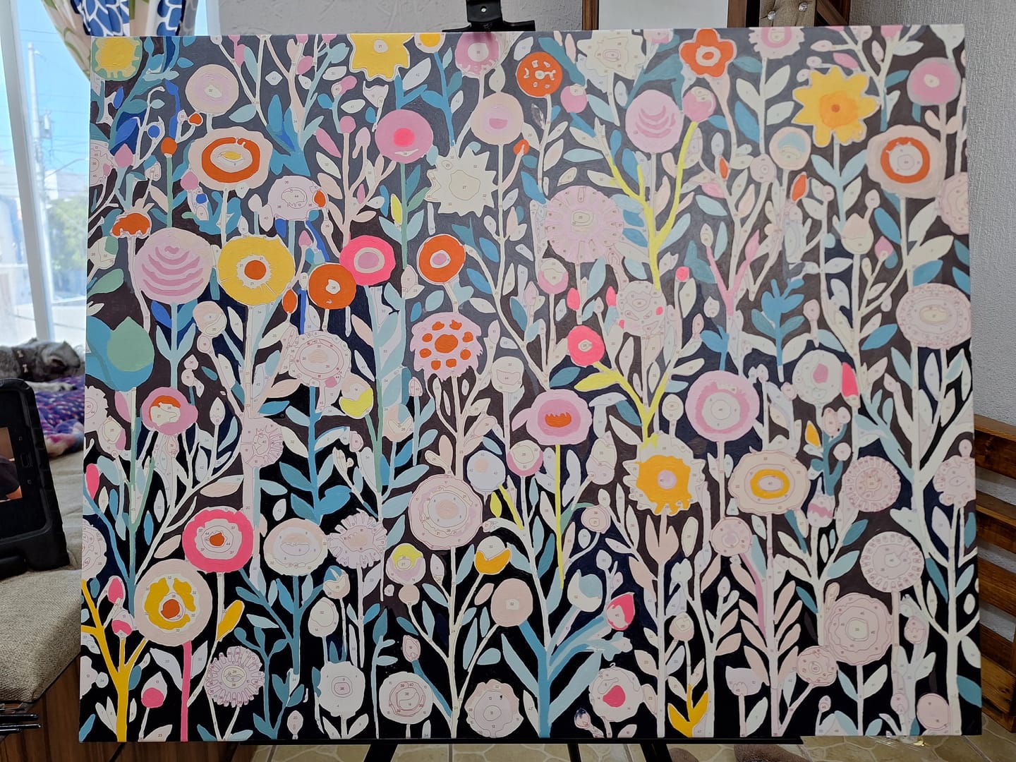 Customer photo review of Blooming Fabric