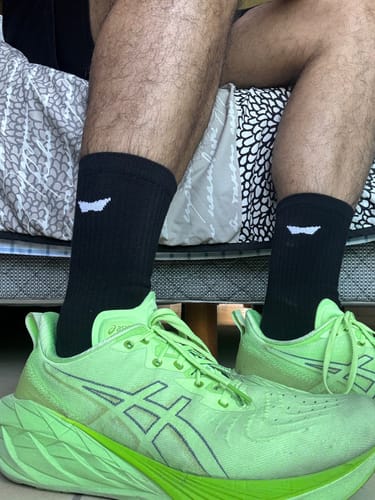 Customer photo review of Performance Socks V1 - Black