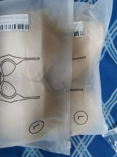 Customer photo review of Breeze Silk Halter Bra