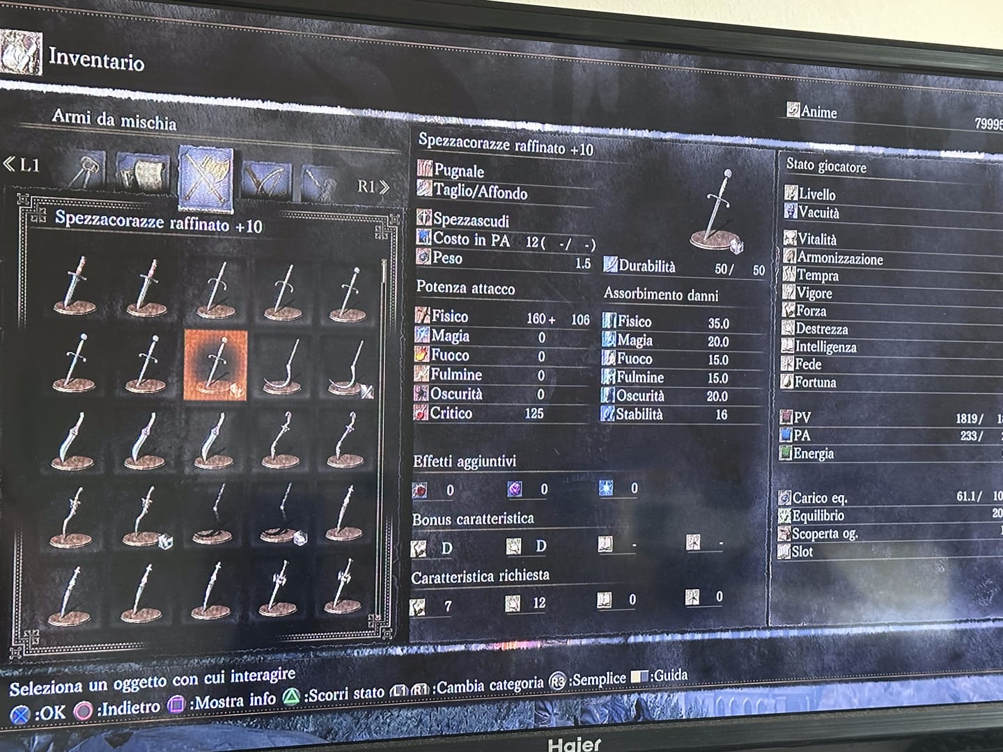 Customer photo review of Dark Souls 3 Items & Souls