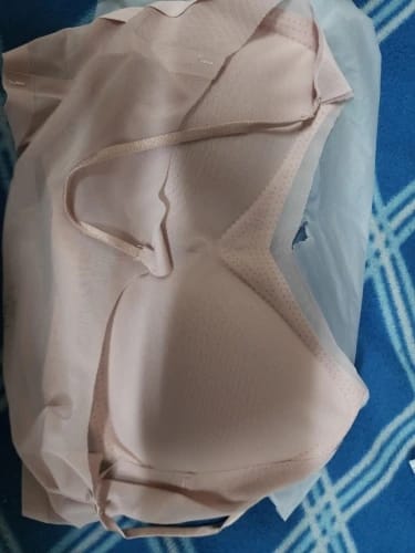 Customer photo review of Breeze Silk Halter Bra