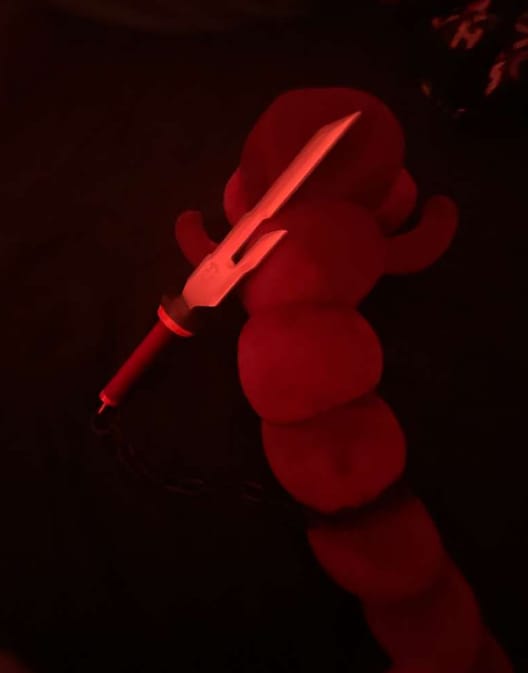 Customer photo review of Inverted Spear of Heaven 45 cm