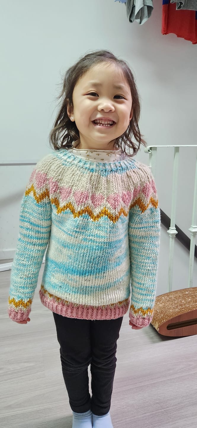 Customer photo review of Clase Sweater Armonía | Infantil