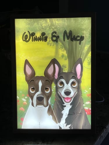 Customer photo review of Add a Digital Download of Your Art